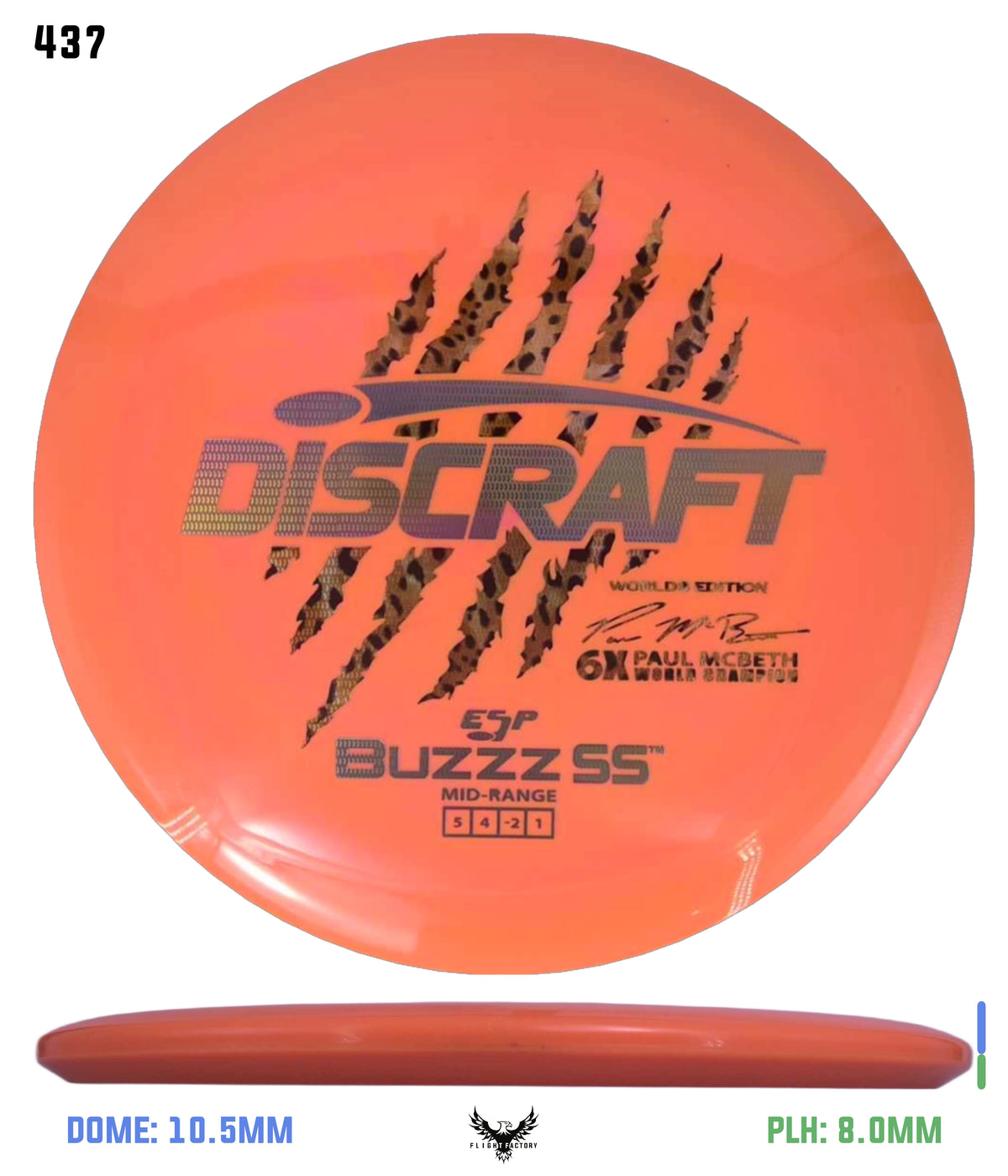 Discraft Paul McBeth 6 Claw ESP Buzzz SS - 2026 Worlds Edition (Page 2)