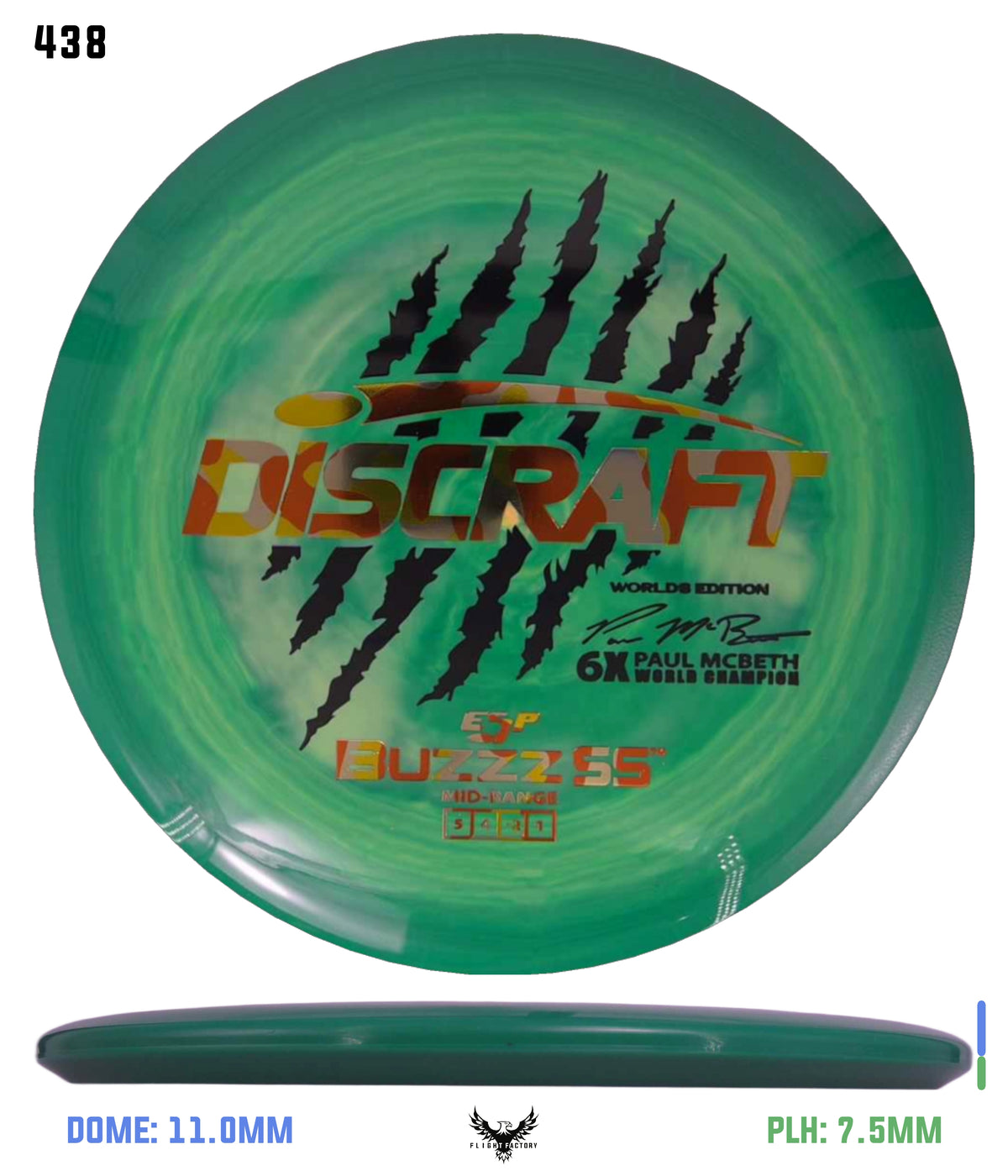 Discraft Paul McBeth 6 Claw ESP Buzzz SS - 2026 Worlds Edition (Page 2)