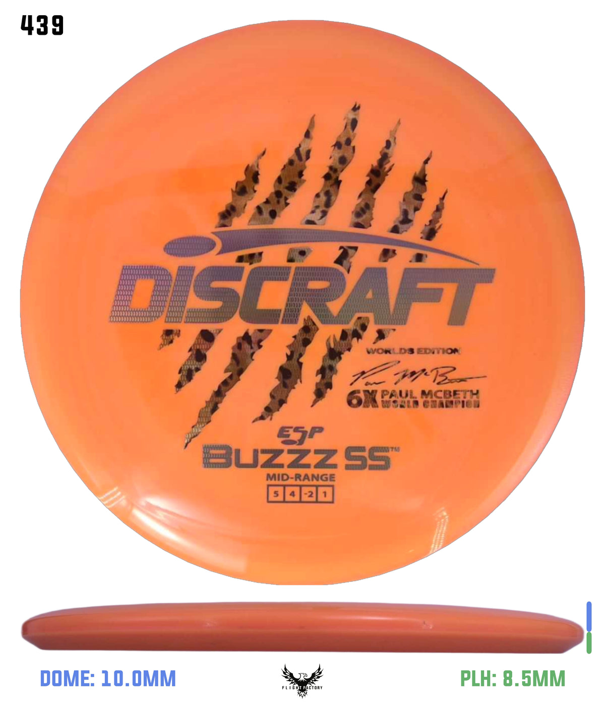 Discraft Paul McBeth 6 Claw ESP Buzzz SS - 2026 Worlds Edition (Page 2)