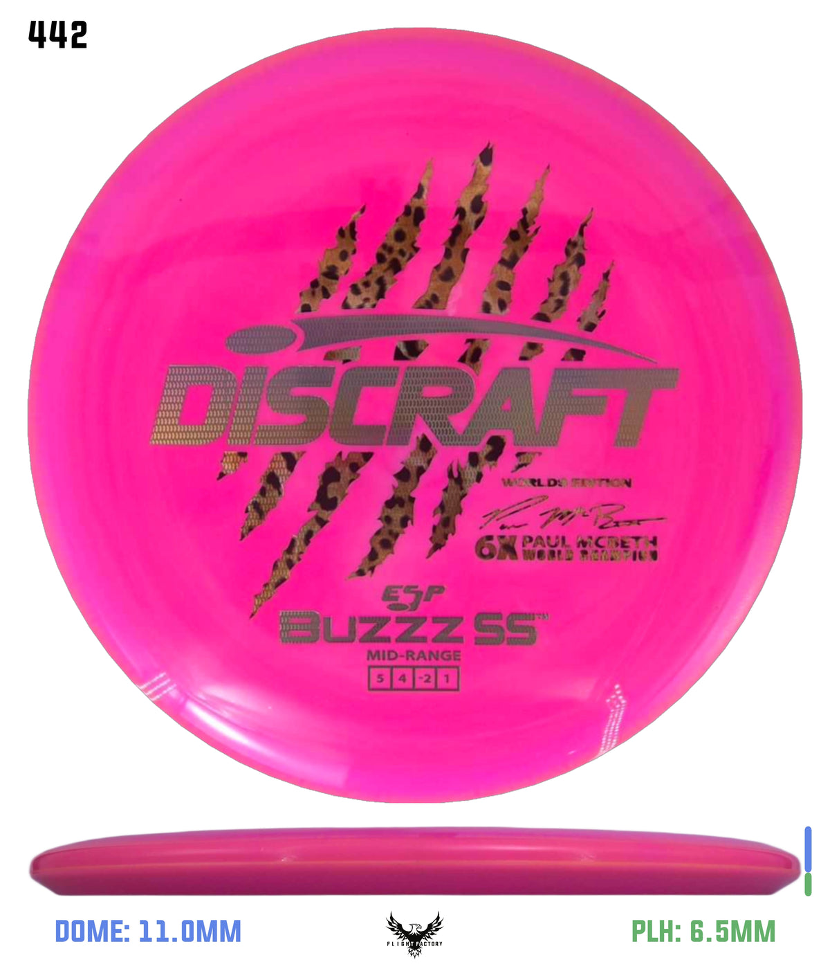 Discraft Paul McBeth 6 Claw ESP Buzzz SS - 2026 Worlds Edition (Page 2)