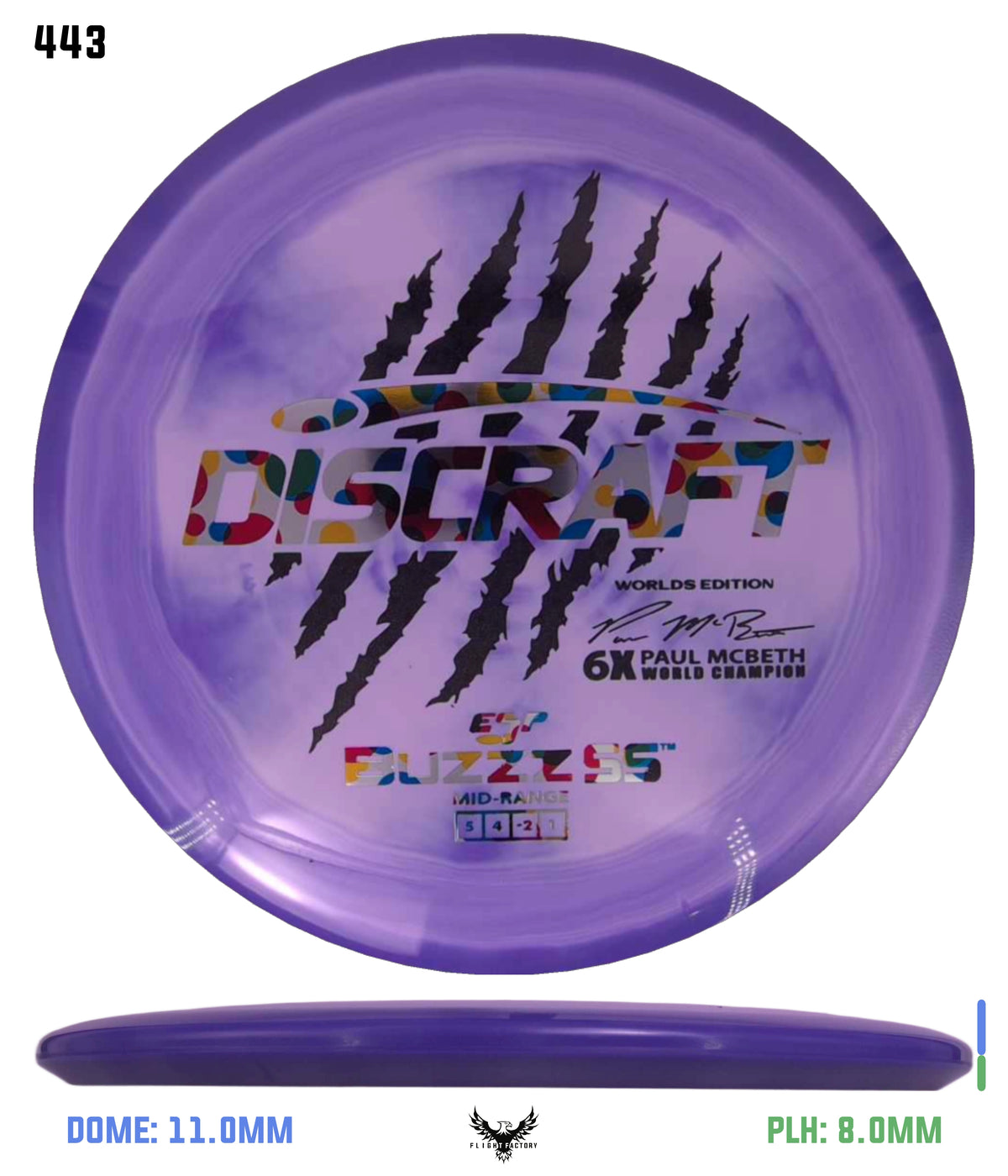 Discraft Paul McBeth 6 Claw ESP Buzzz SS - 2026 Worlds Edition (Page 2)