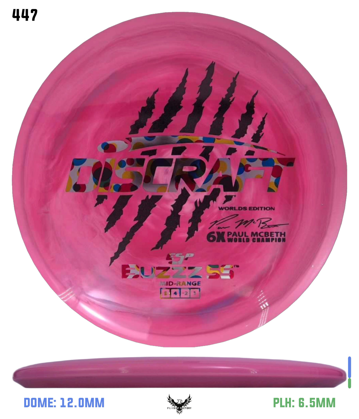 Discraft Paul McBeth 6 Claw ESP Buzzz SS - 2026 Worlds Edition (Page 2)