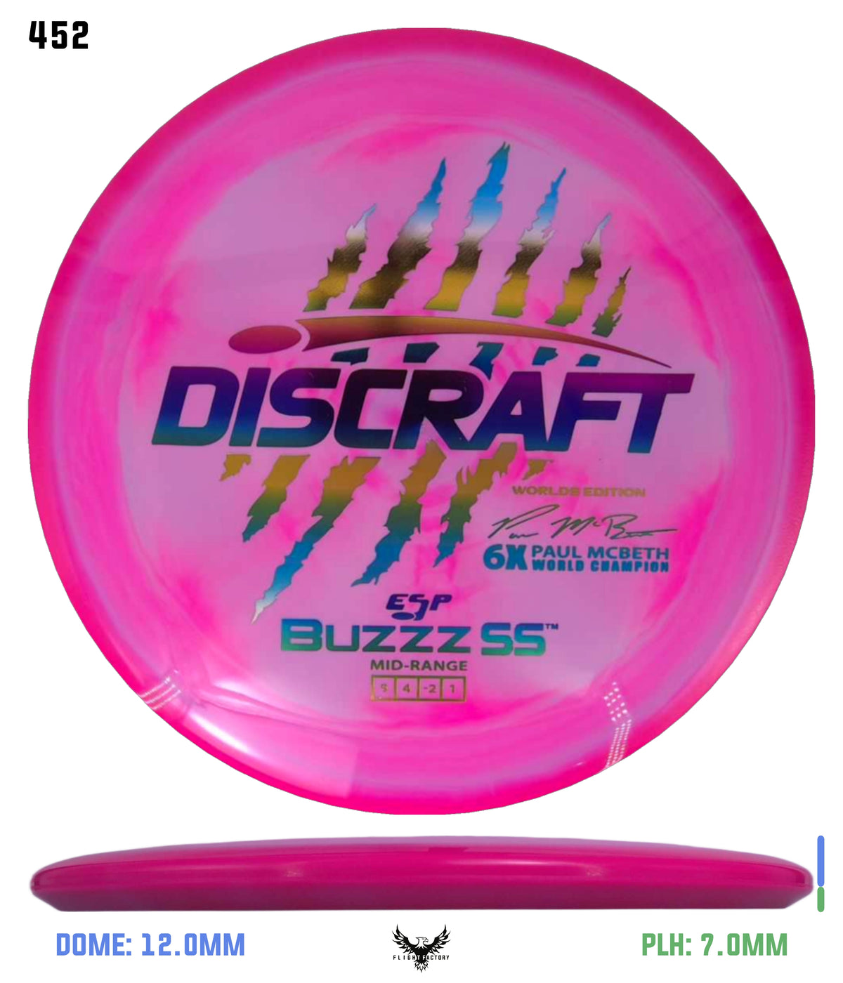 Discraft Paul McBeth 6 Claw ESP Buzzz SS - 2026 Worlds Edition (Page 2)
