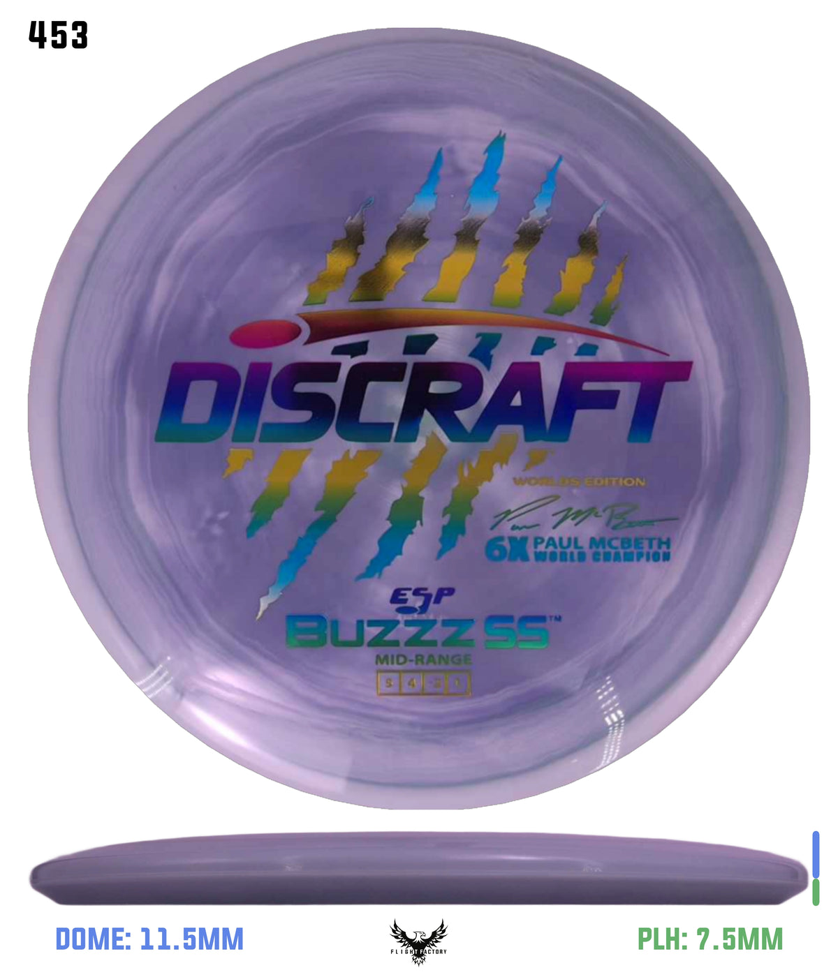 Discraft Paul McBeth 6 Claw ESP Buzzz SS - 2026 Worlds Edition (Page 2)