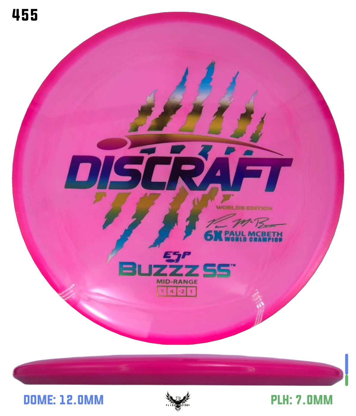 Discraft Paul McBeth 6 Claw ESP Buzzz SS - 2026 Worlds Edition (Page 2)