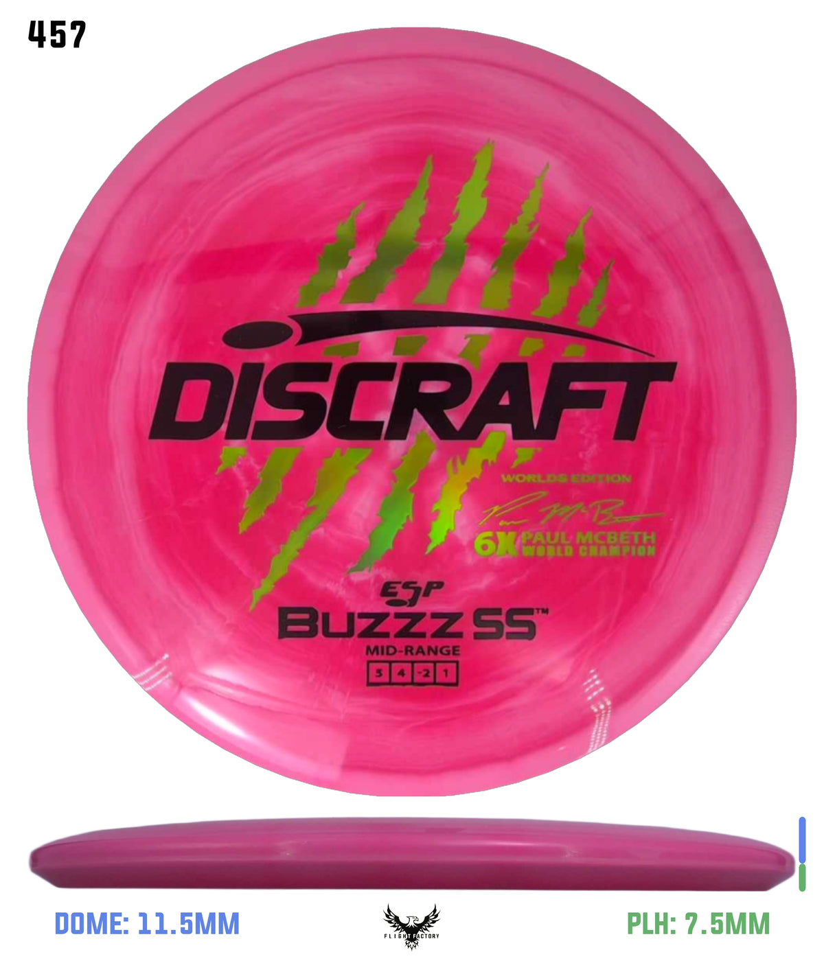 Discraft Paul McBeth 6 Claw ESP Buzzz SS - 2026 Worlds Edition (Page 2)