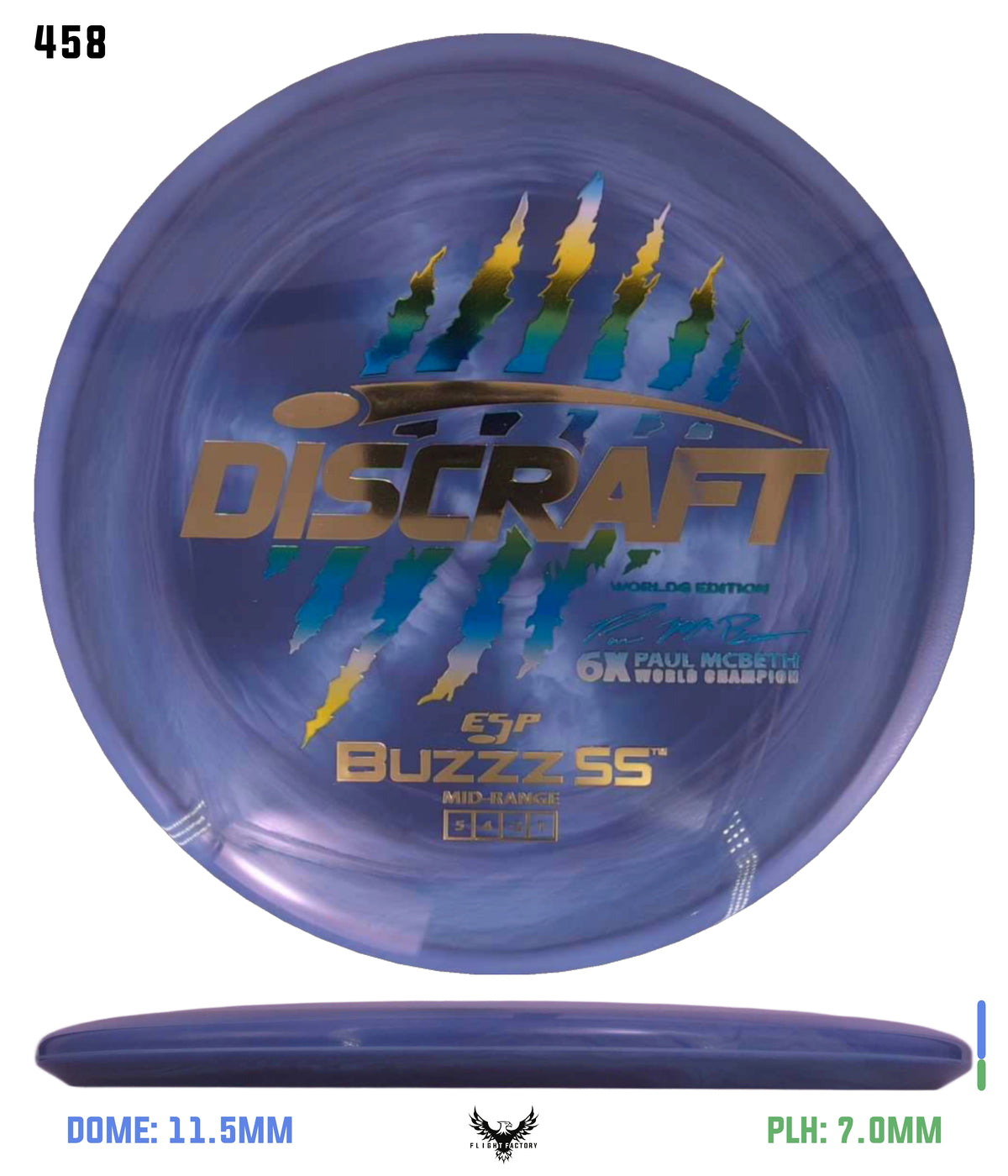 Discraft Paul McBeth 6 Claw ESP Buzzz SS - 2026 Worlds Edition (Page 2)