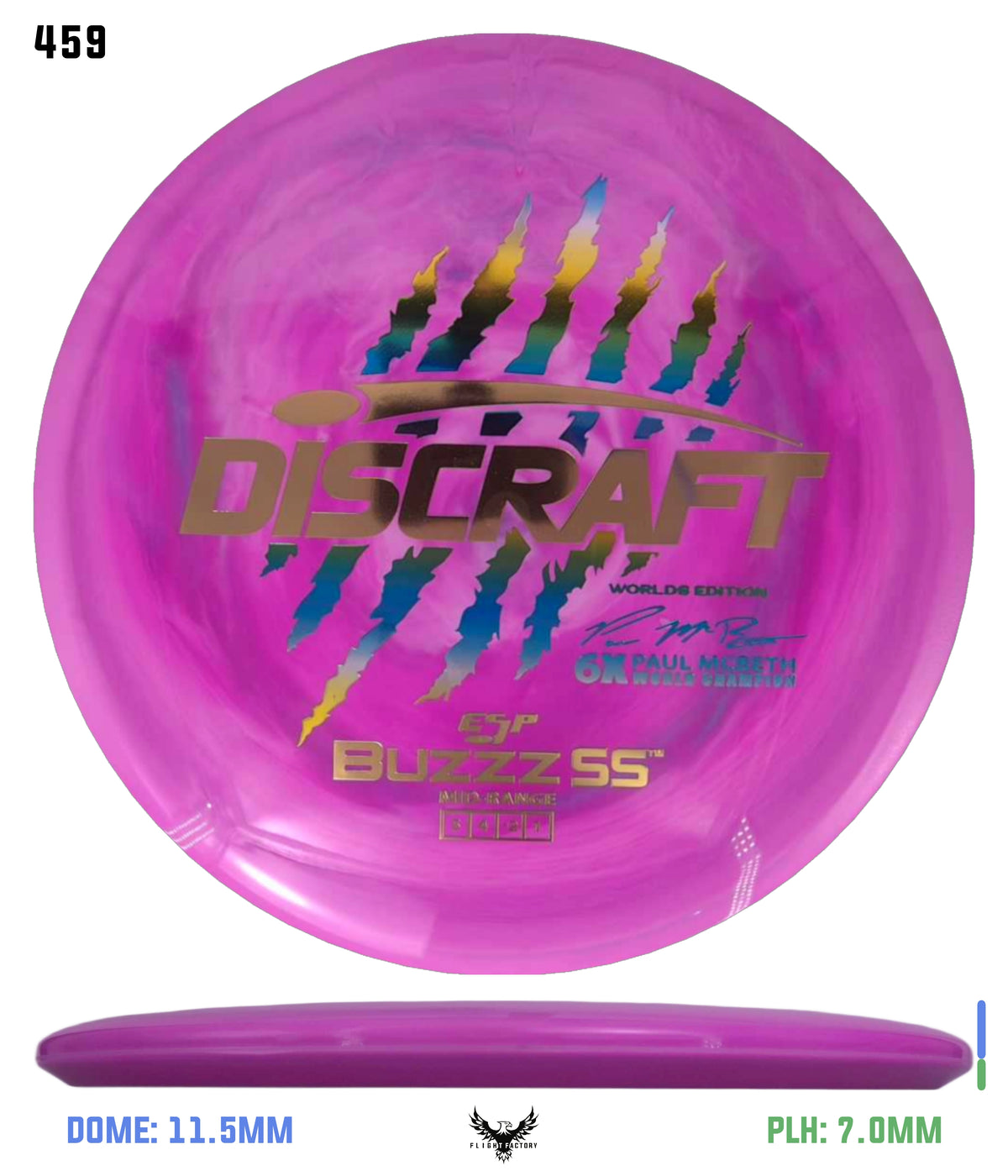 Discraft Paul McBeth 6 Claw ESP Buzzz SS - 2026 Worlds Edition (Page 2)