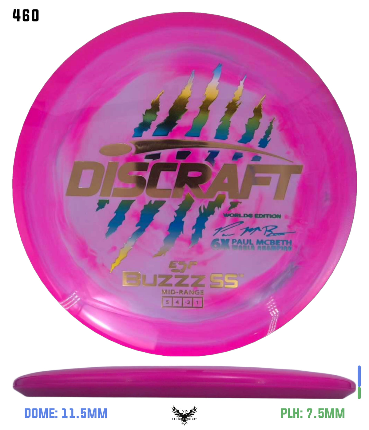 Discraft Paul McBeth 6 Claw ESP Buzzz SS - 2026 Worlds Edition (Page 2)
