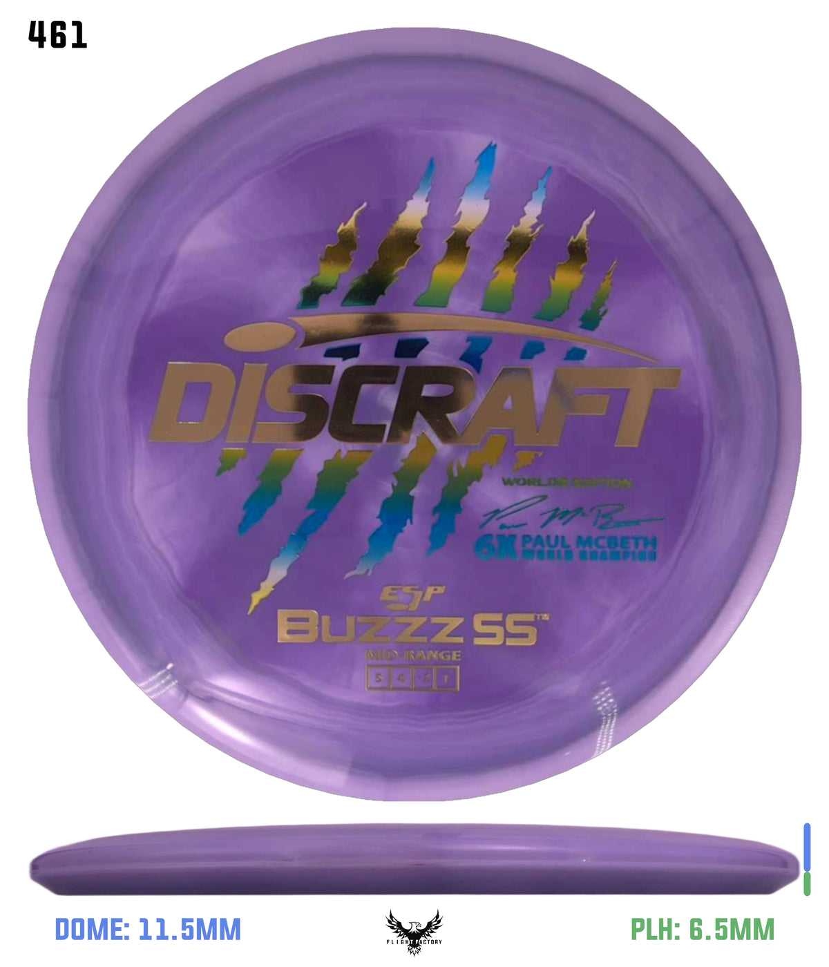 Discraft Paul McBeth 6 Claw ESP Buzzz SS - 2026 Worlds Edition (Page 2)