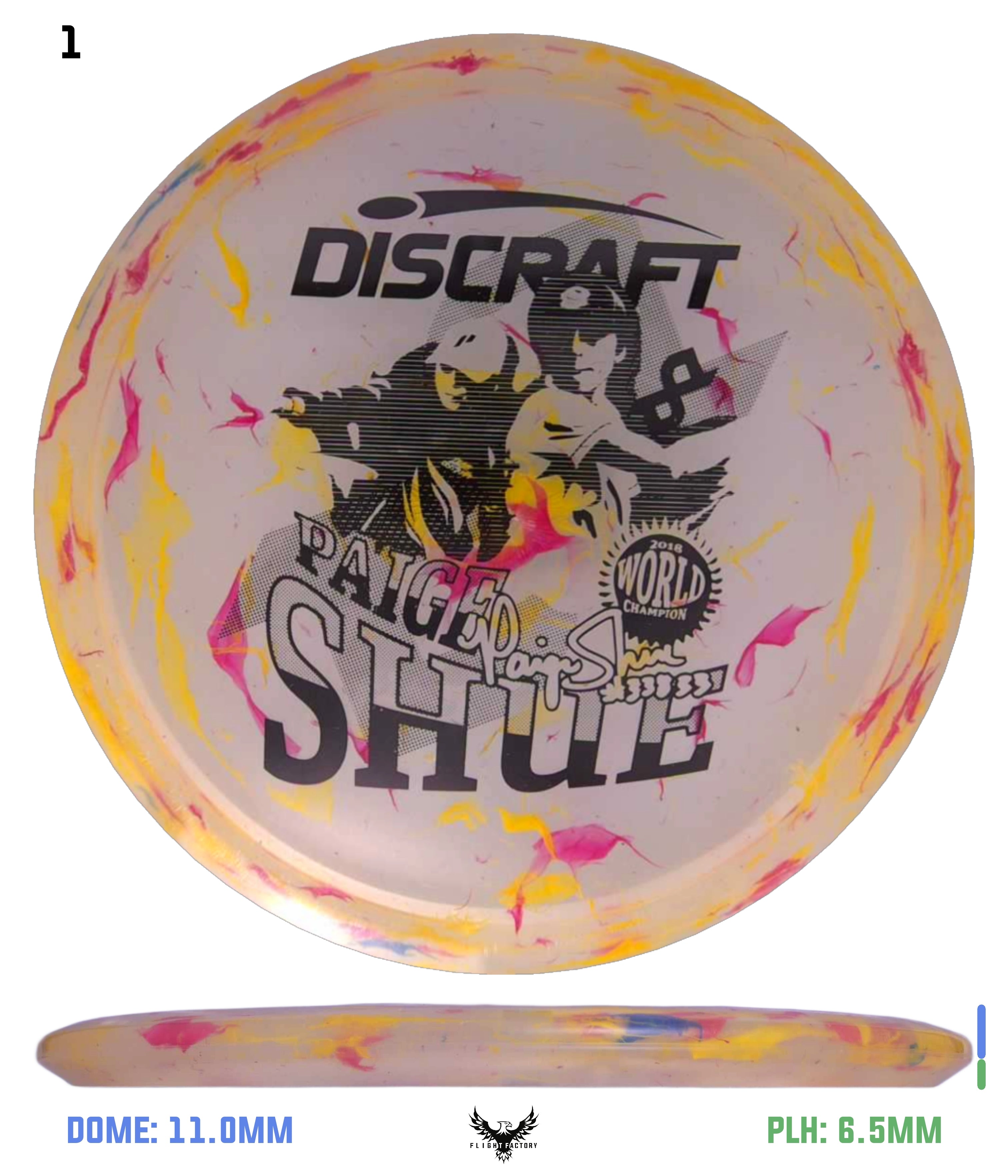 未開封品 face to ace NEXT PAGE Discraft Paige Shue Jawbreaker Z FLX Buzzz SS - Ledgestone