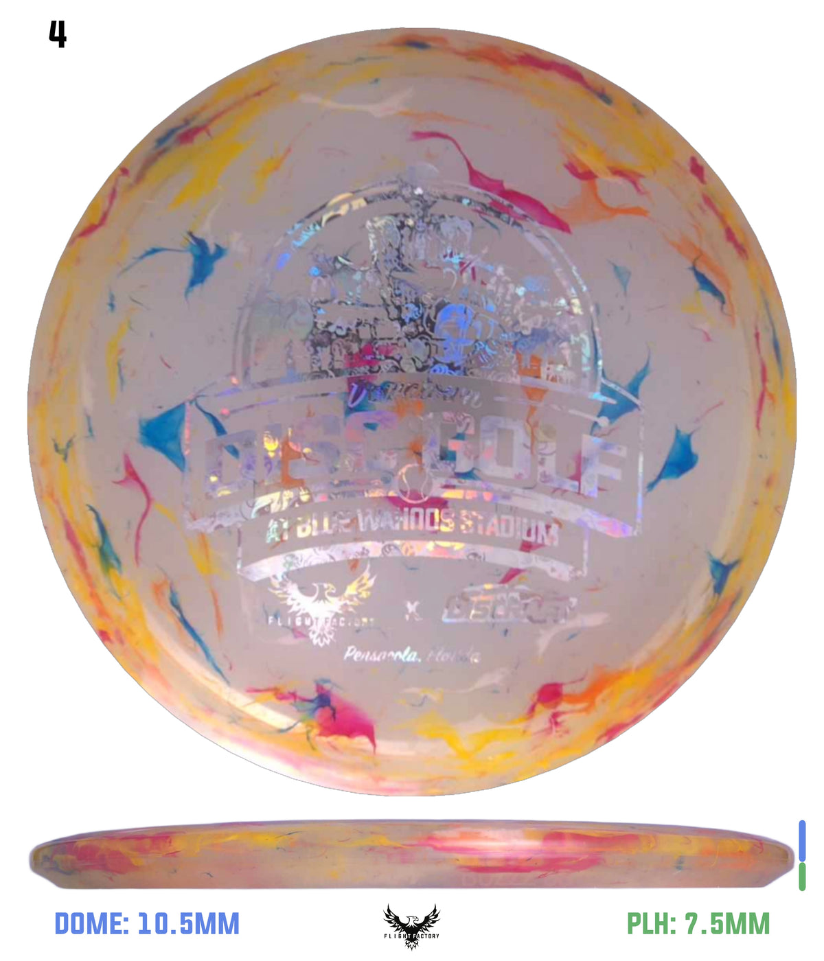 Discraft Jawbreaker Z FLX Buzzz SS - Downtown Disc Golf Fundraiser