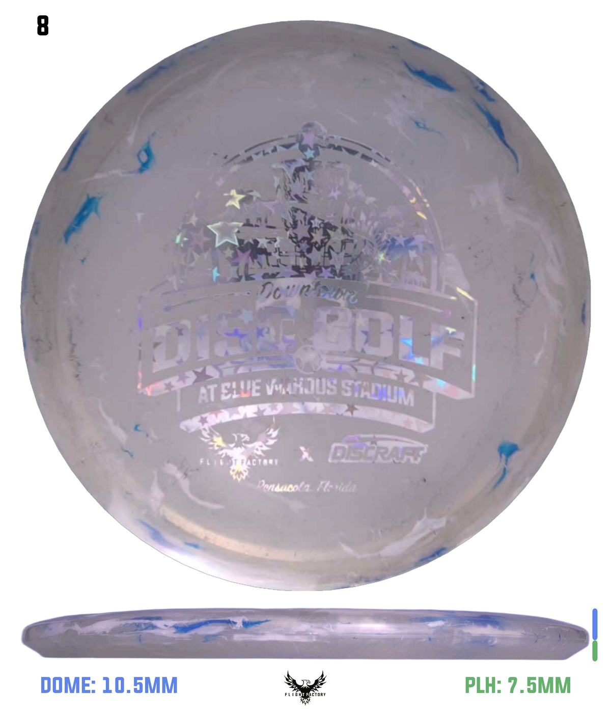 Discraft Jawbreaker Z FLX Buzzz SS - Downtown Disc Golf Fundraiser