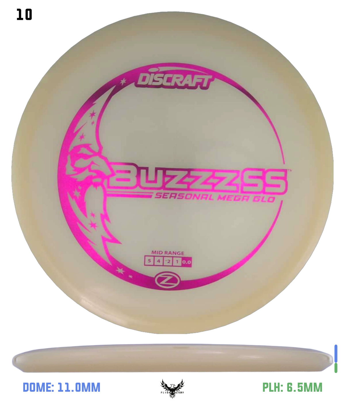 Discraft Seasonal Mega Glo Z Buzzz SS