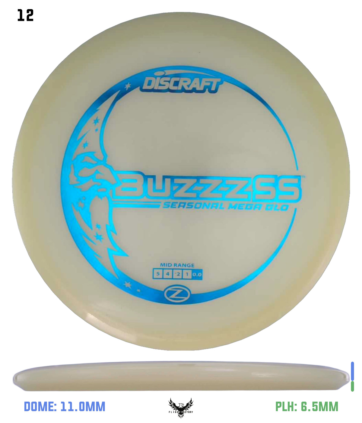 Discraft Seasonal Mega Glo Z Buzzz SS