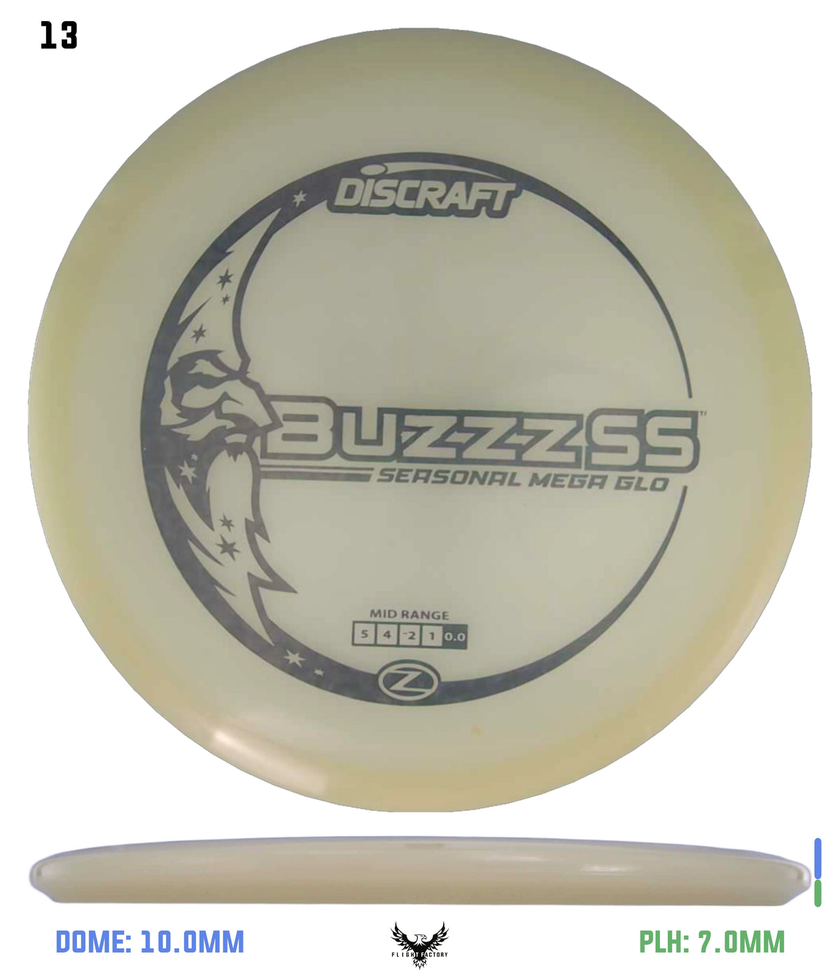 Discraft Seasonal Mega Glo Z Buzzz SS