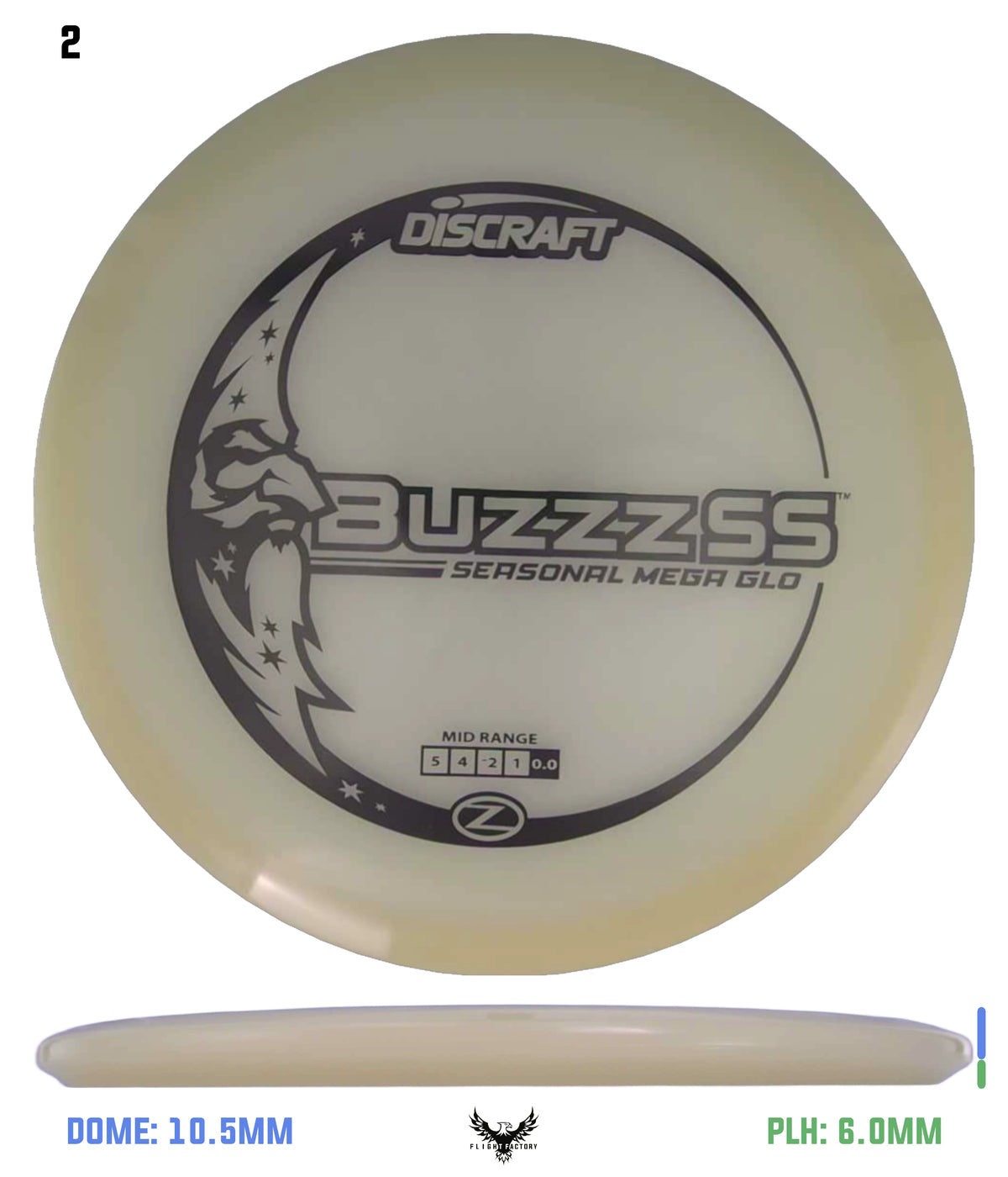 Discraft Seasonal Mega Glo Z Buzzz SS