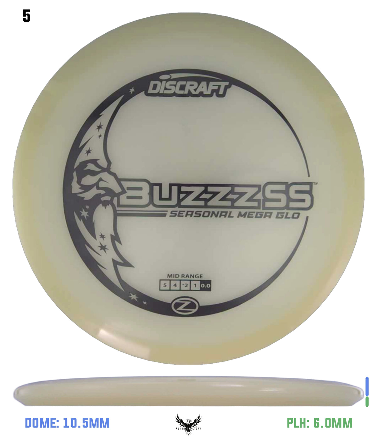 Discraft Seasonal Mega Glo Z Buzzz SS