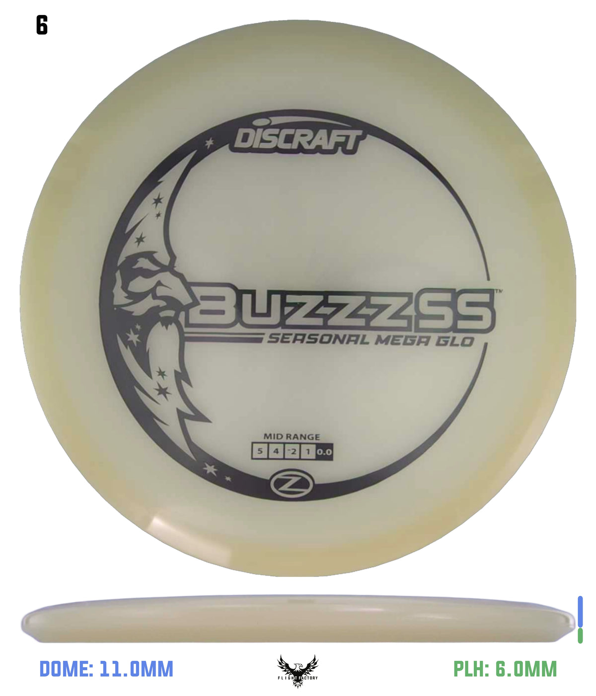 Discraft Seasonal Mega Glo Z Buzzz SS