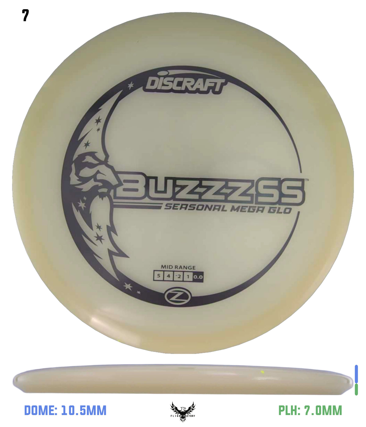 Discraft Seasonal Mega Glo Z Buzzz SS