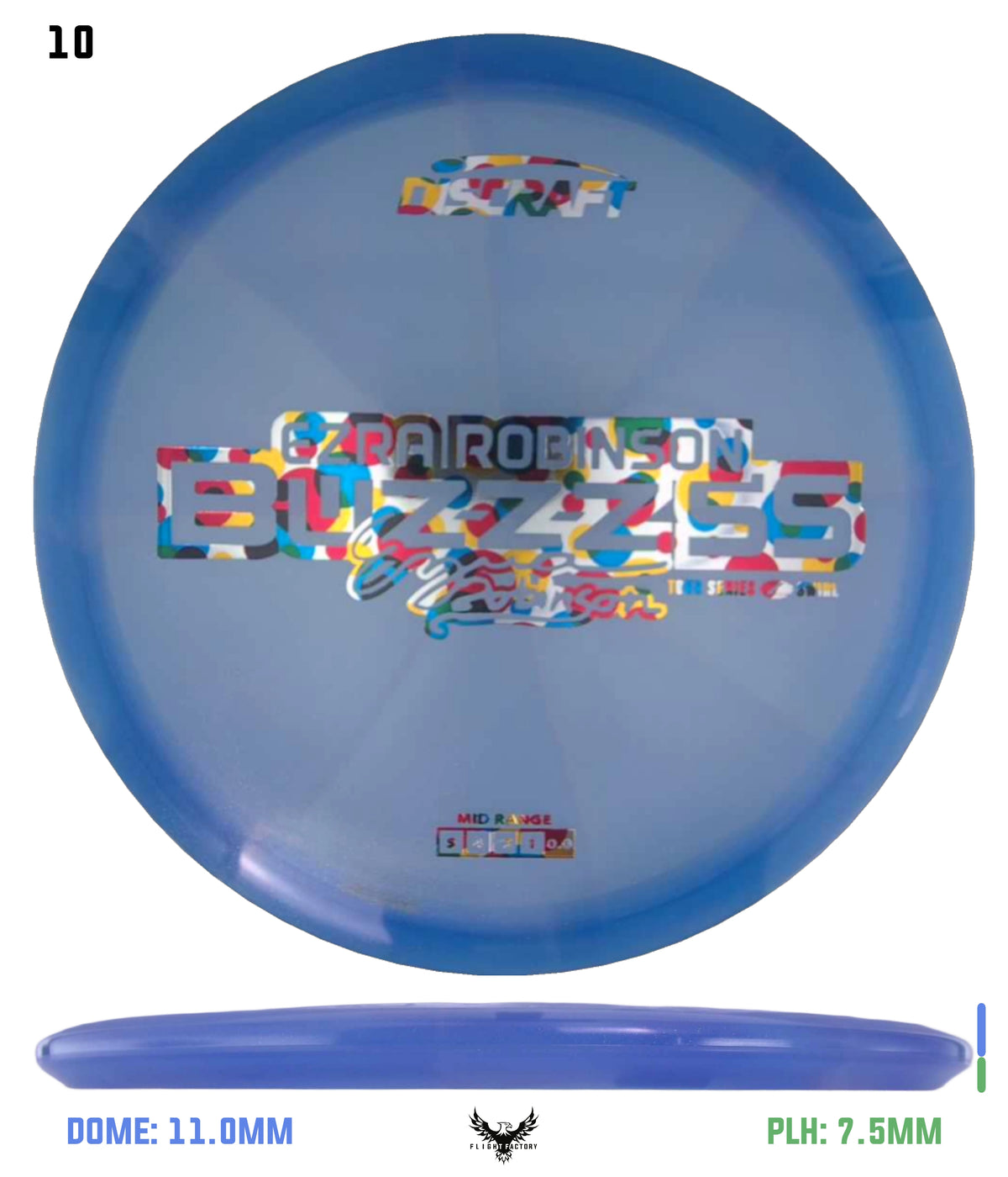Discraft Ezra Robinson 2025 Tour Series Z Swirl Buzzz SS