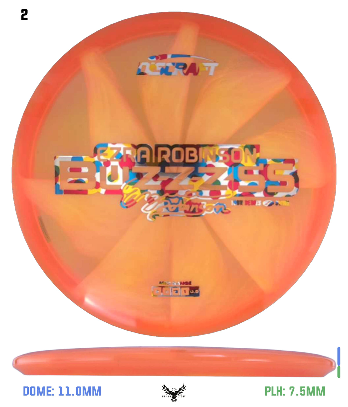 Discraft Ezra Robinson 2025 Tour Series Z Swirl Buzzz SS