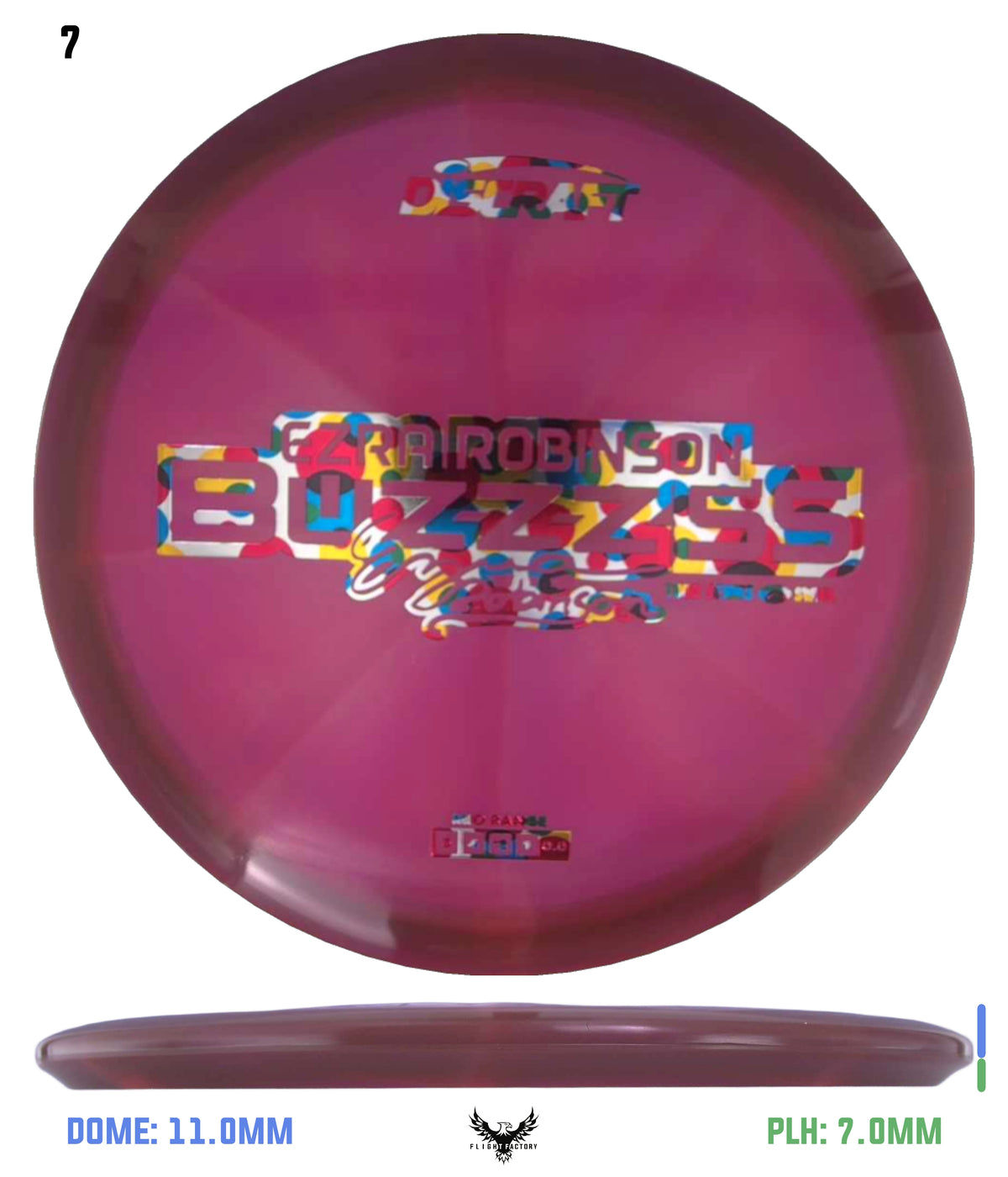Discraft Ezra Robinson 2025 Tour Series Z Swirl Buzzz SS