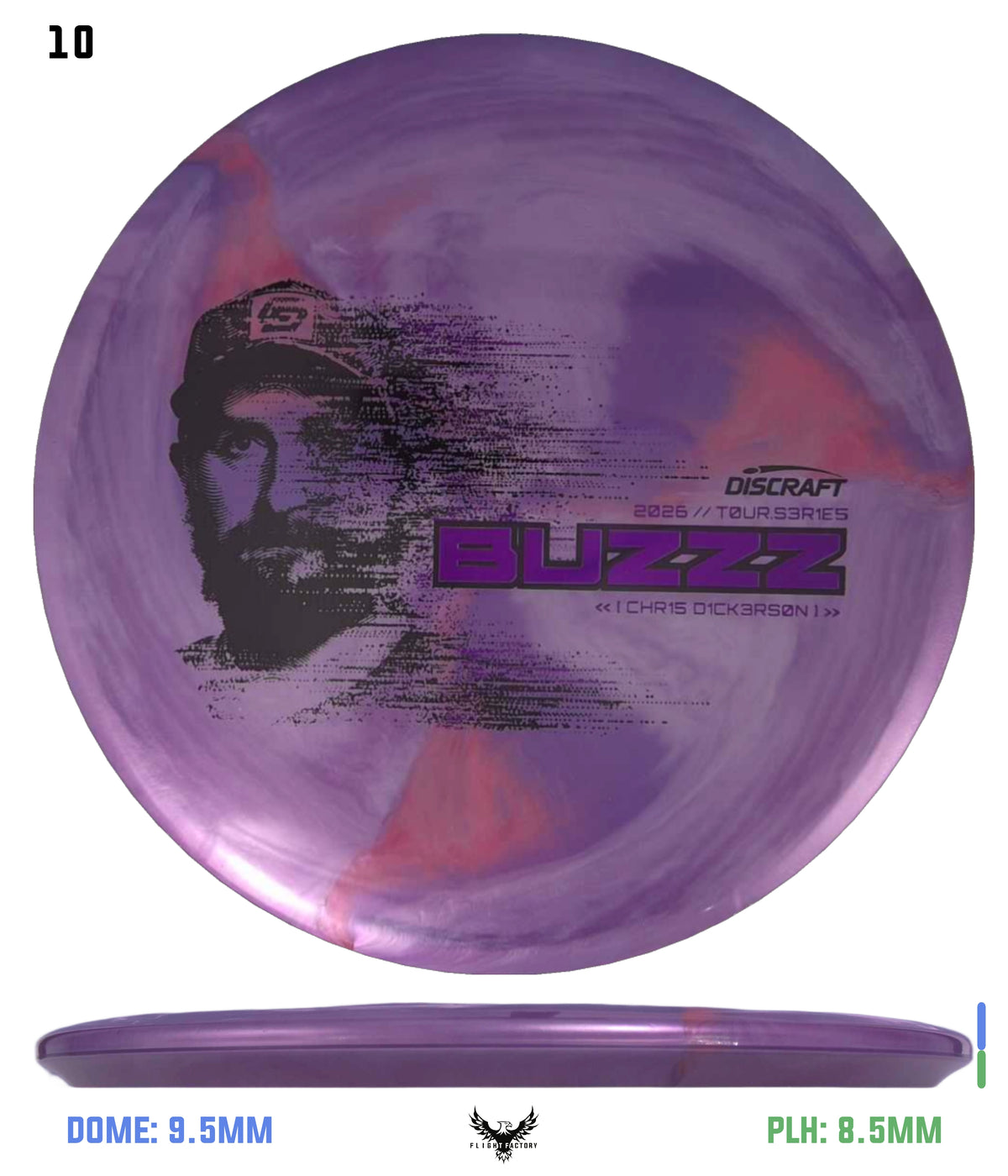 Discraft 2026 Tour Series Buzzz - Chris Dickerson