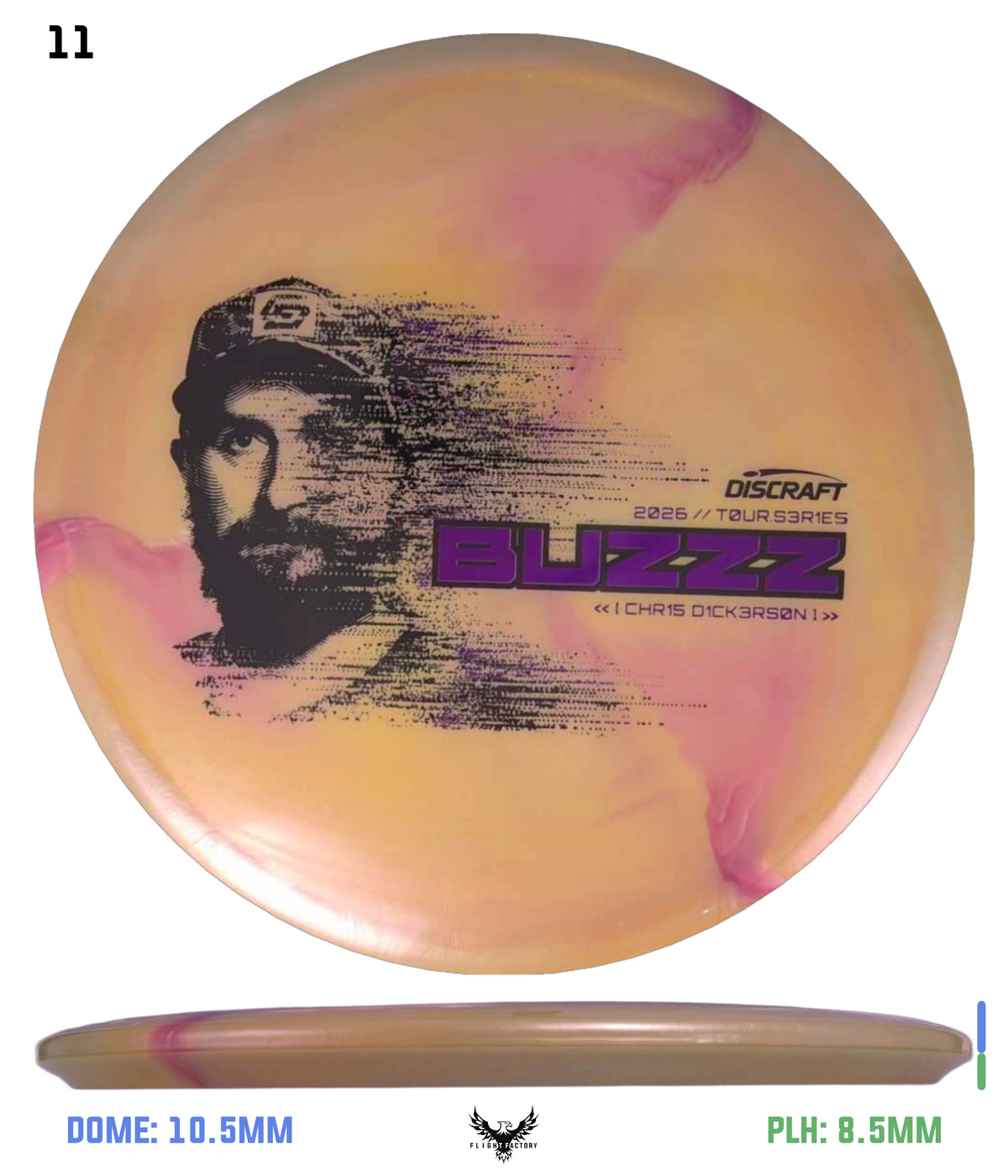 Discraft 2026 Tour Series Buzzz - Chris Dickerson