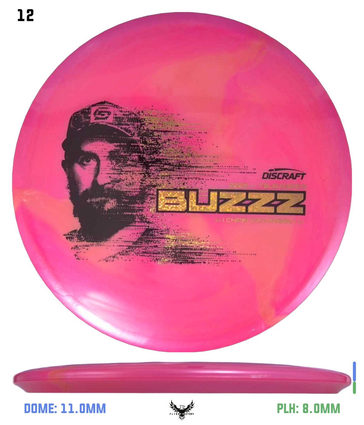 Discraft 2026 Tour Series Buzzz - Chris Dickerson