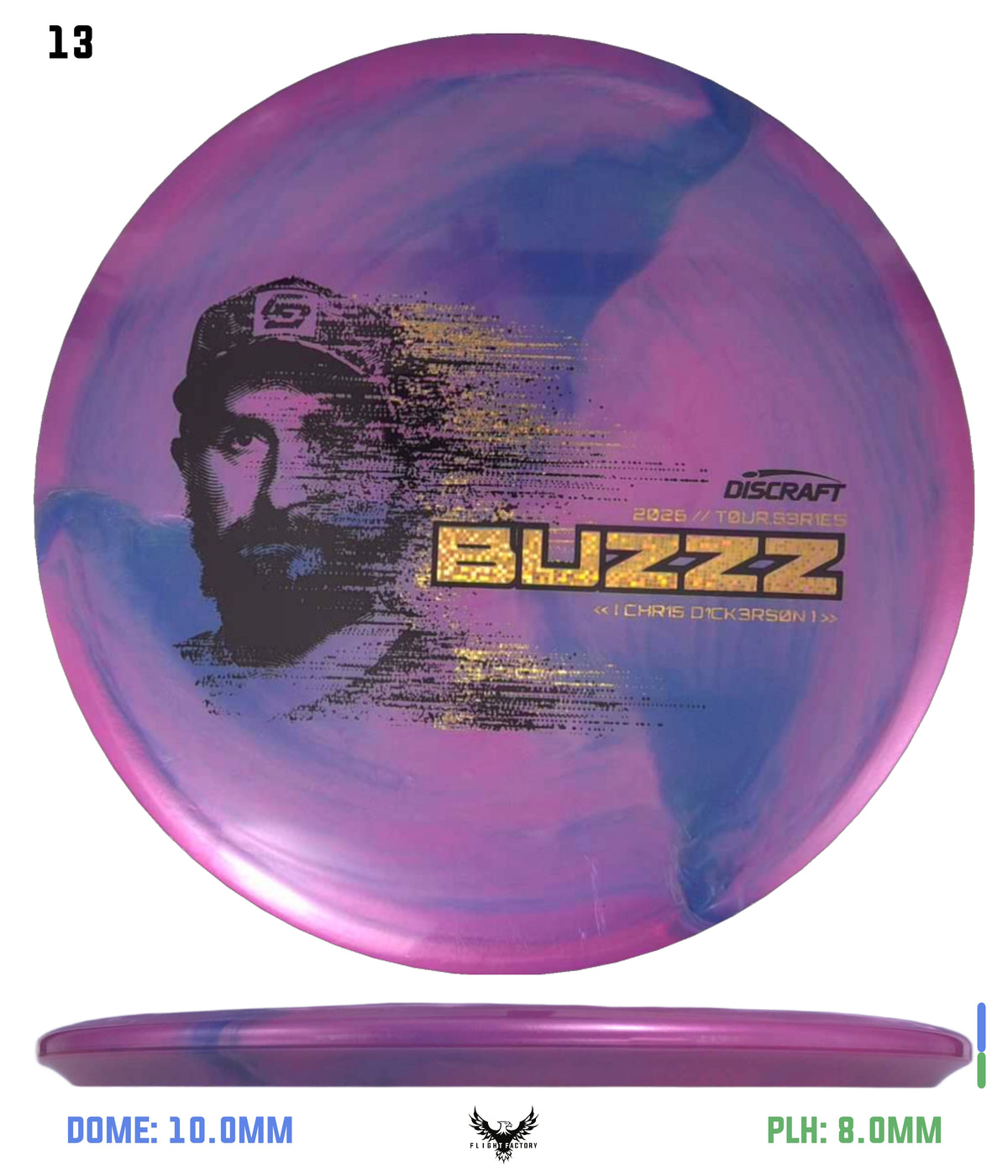 Discraft 2026 Tour Series Buzzz - Chris Dickerson