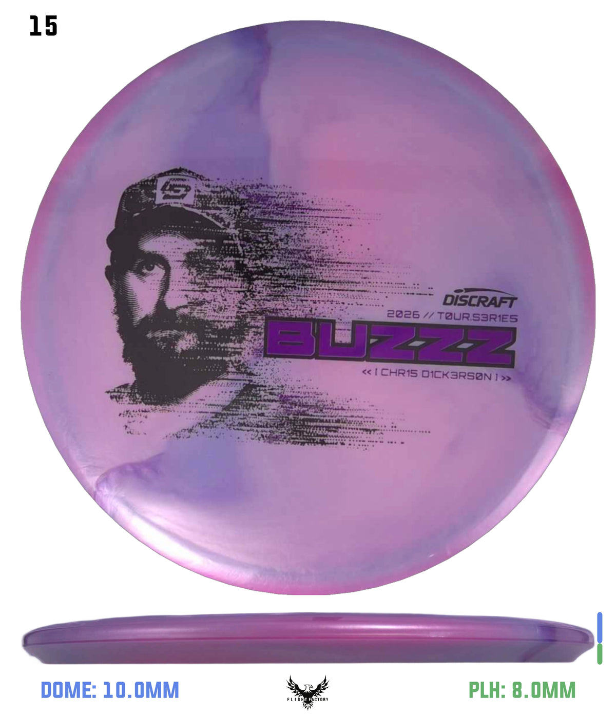 Discraft 2026 Tour Series Buzzz - Chris Dickerson