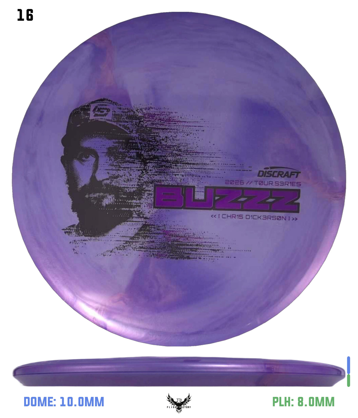 Discraft 2026 Tour Series Buzzz - Chris Dickerson