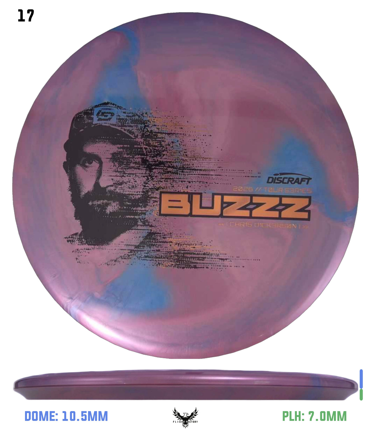 Discraft 2026 Tour Series Buzzz - Chris Dickerson