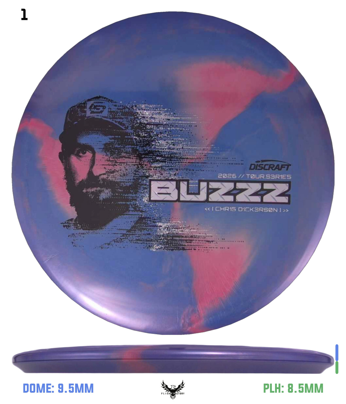 Discraft 2026 Tour Series Buzzz - Chris Dickerson