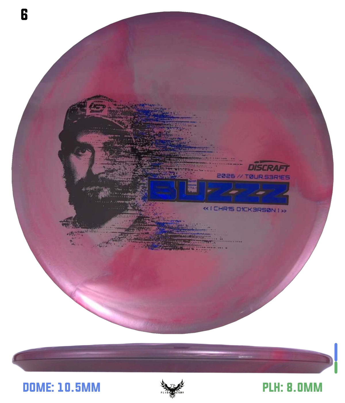Discraft 2026 Tour Series Buzzz - Chris Dickerson