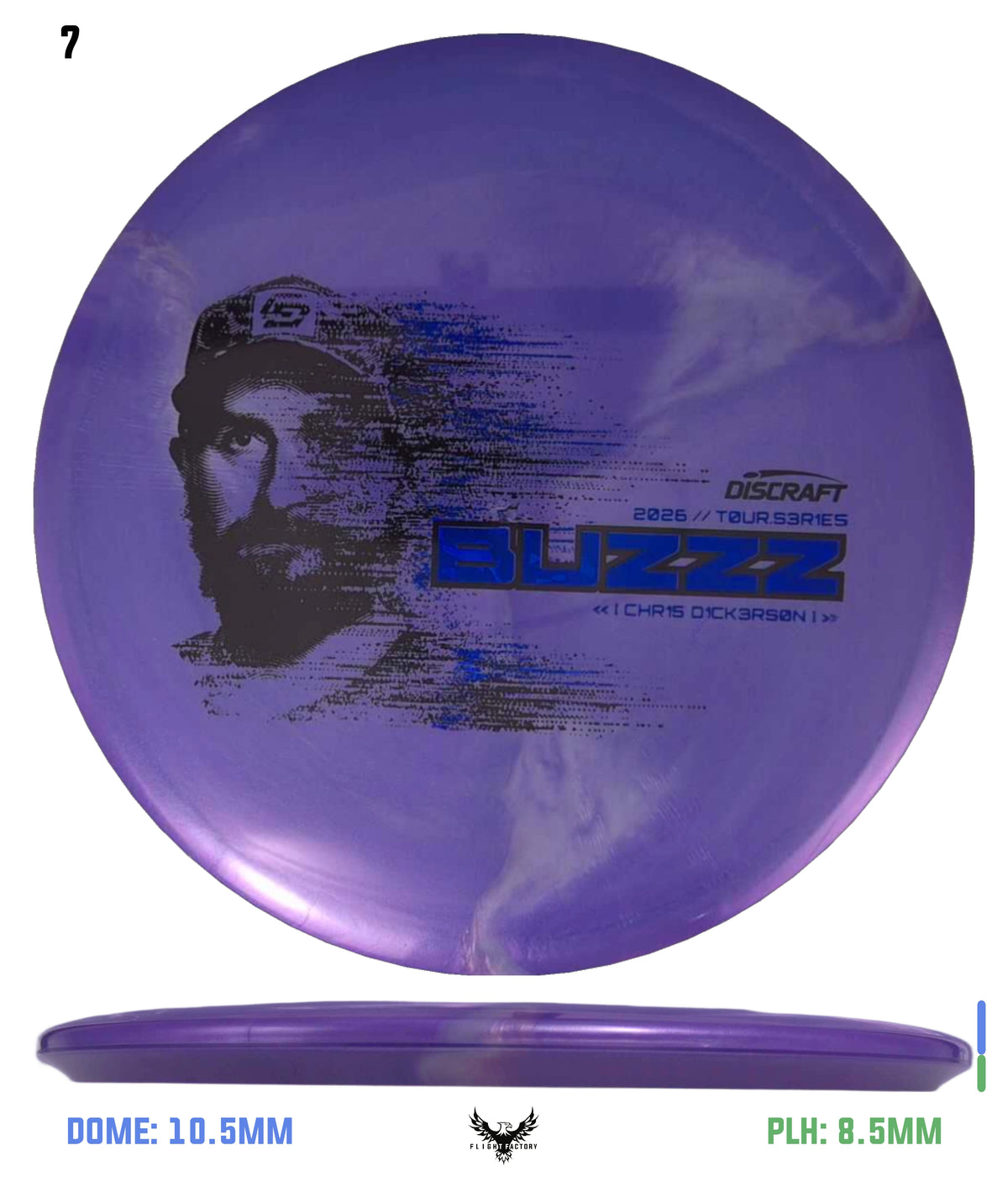 Discraft 2026 Tour Series Buzzz - Chris Dickerson