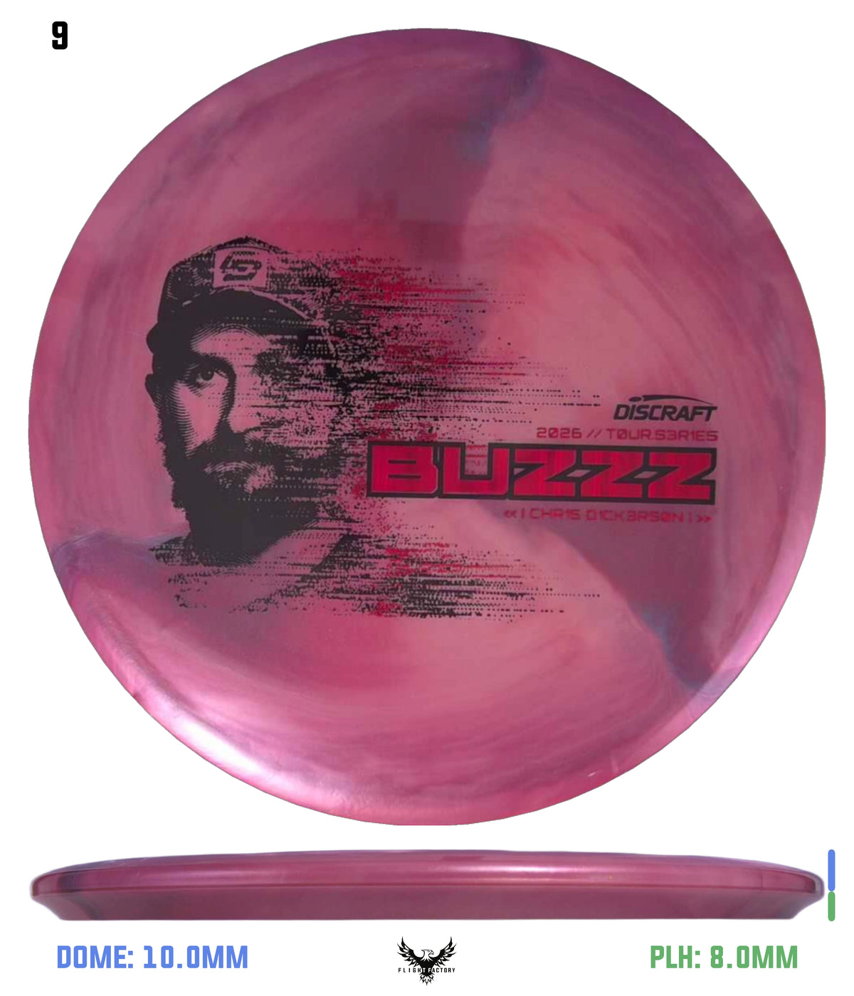 Discraft 2026 Tour Series Buzzz - Chris Dickerson