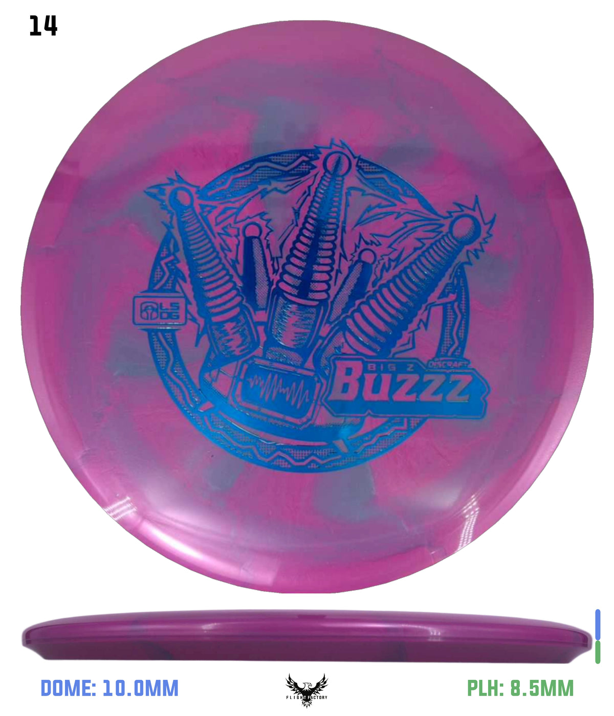 Discraft Big Z Swirl Buzzz - Ledgestone 2026 Season 2