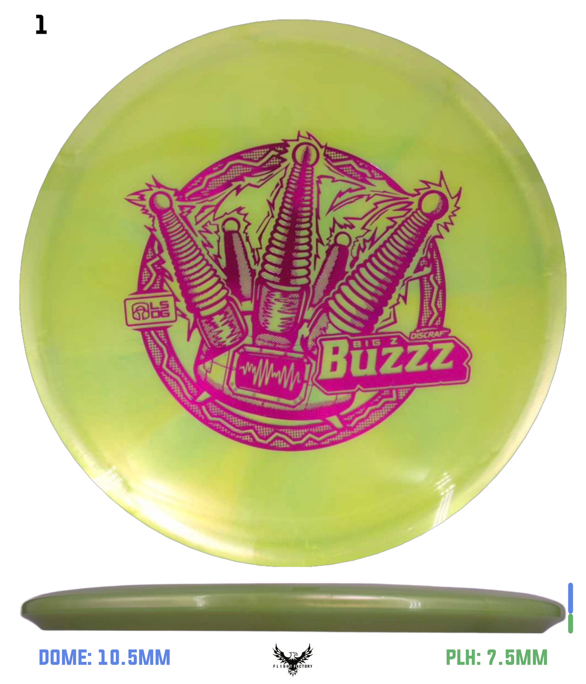 Discraft Big Z Swirl Buzzz - Ledgestone 2026 Season 2