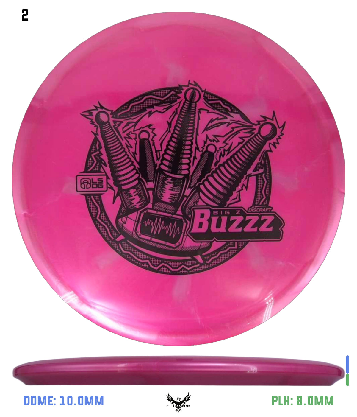 Discraft Big Z Swirl Buzzz - Ledgestone 2026 Season 2