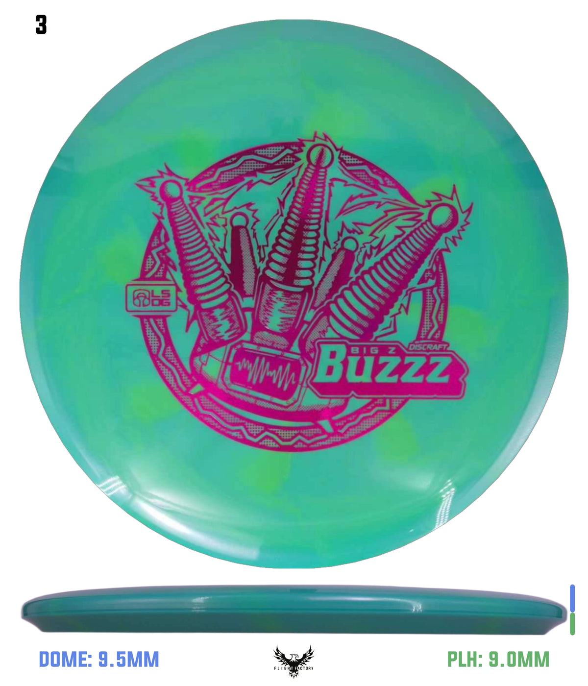 Discraft Big Z Swirl Buzzz - Ledgestone 2026 Season 2