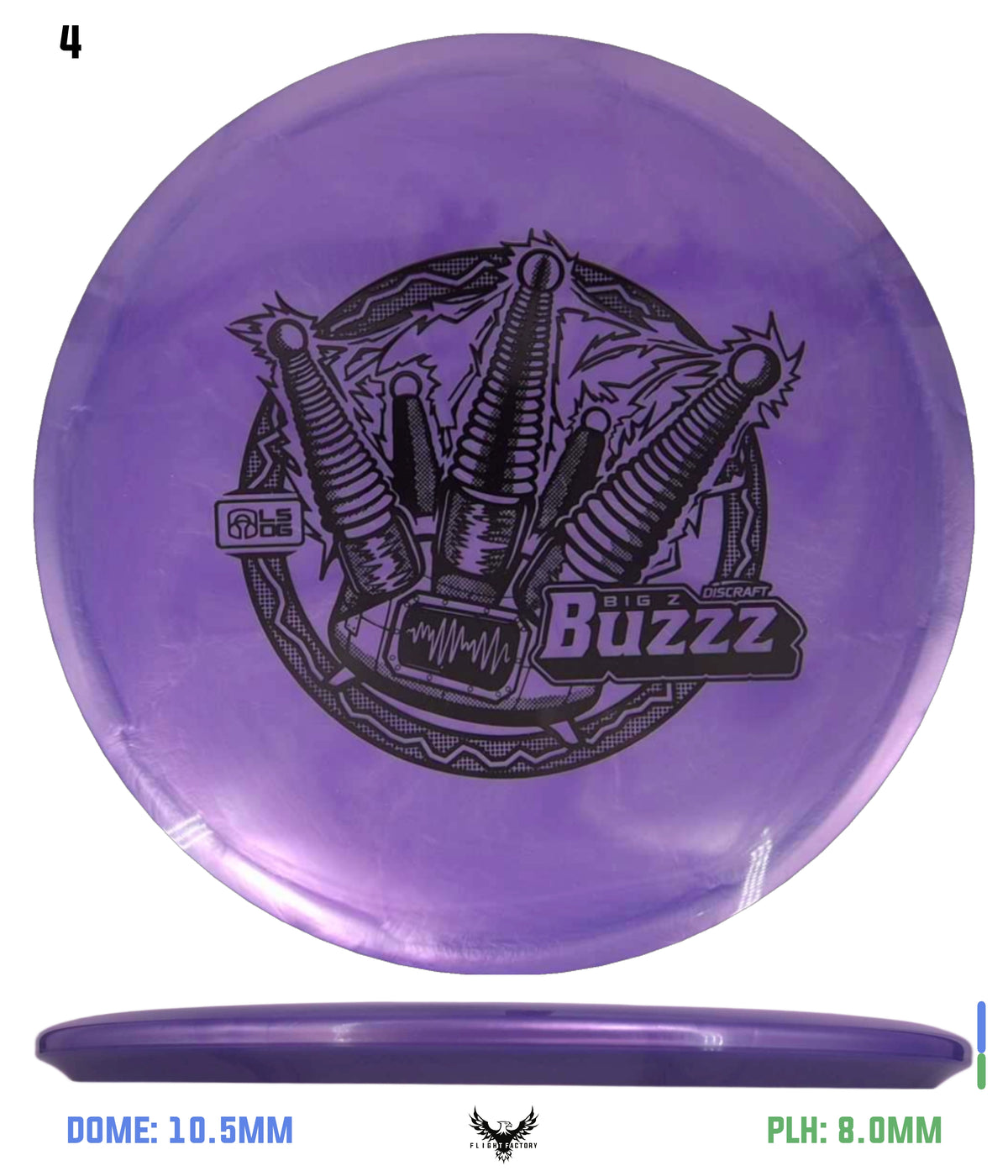 Discraft Big Z Swirl Buzzz - Ledgestone 2026 Season 2