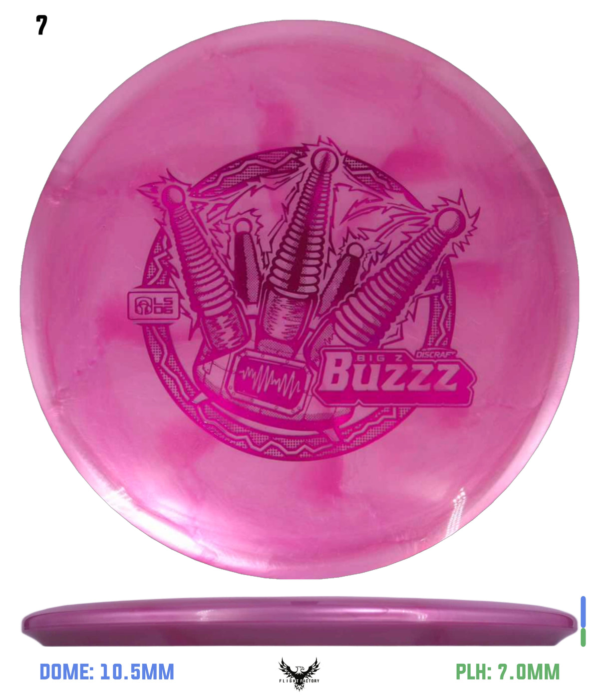 Discraft Big Z Swirl Buzzz - Ledgestone 2026 Season 2