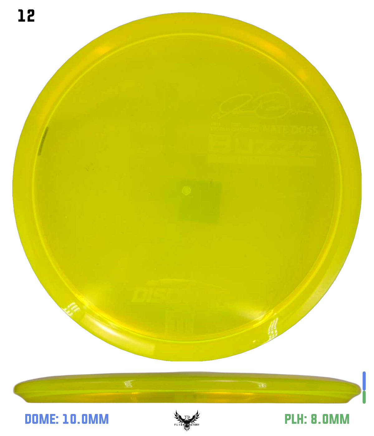 Discraft Nate Doss CryZtal Buzzz Re-Issue - 2026 Worlds Edition