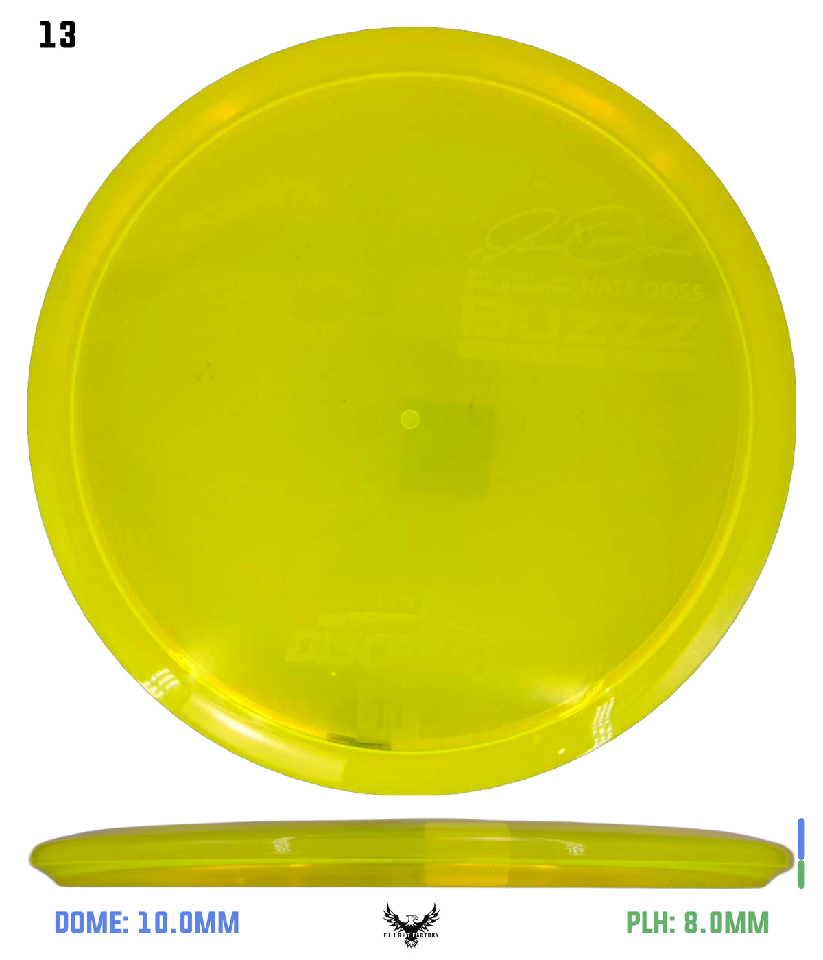 Discraft Nate Doss CryZtal Buzzz Re-Issue - 2026 Worlds Edition