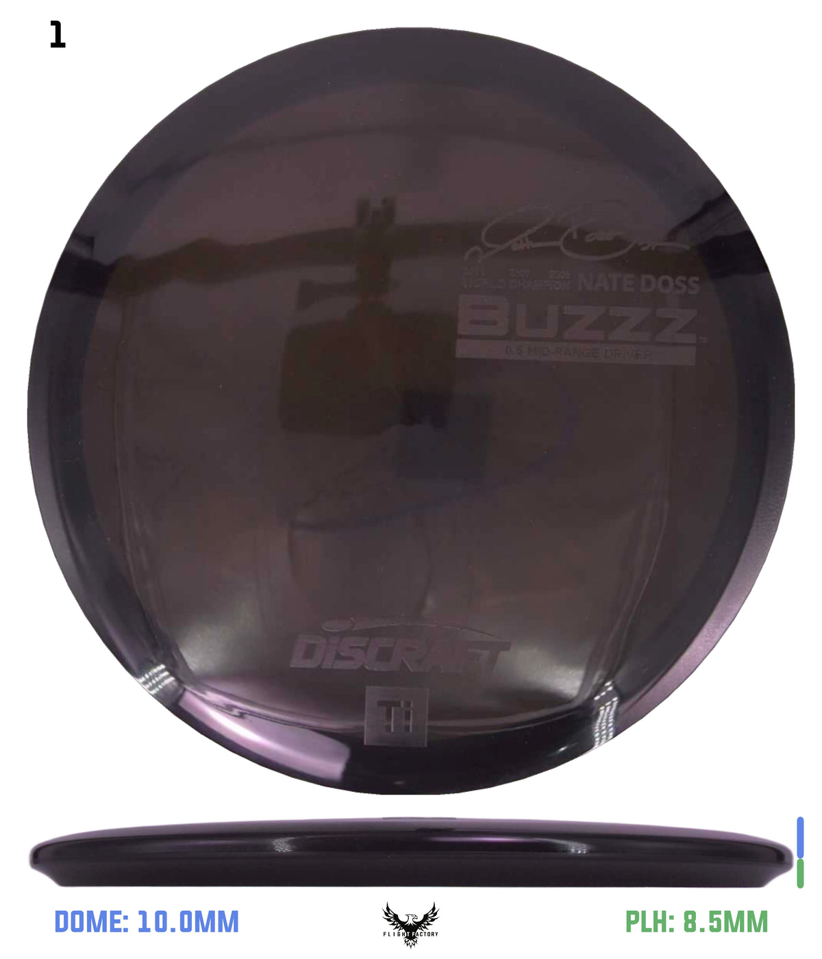 Discraft Nate Doss CryZtal Buzzz Re-Issue - 2026 Worlds Edition