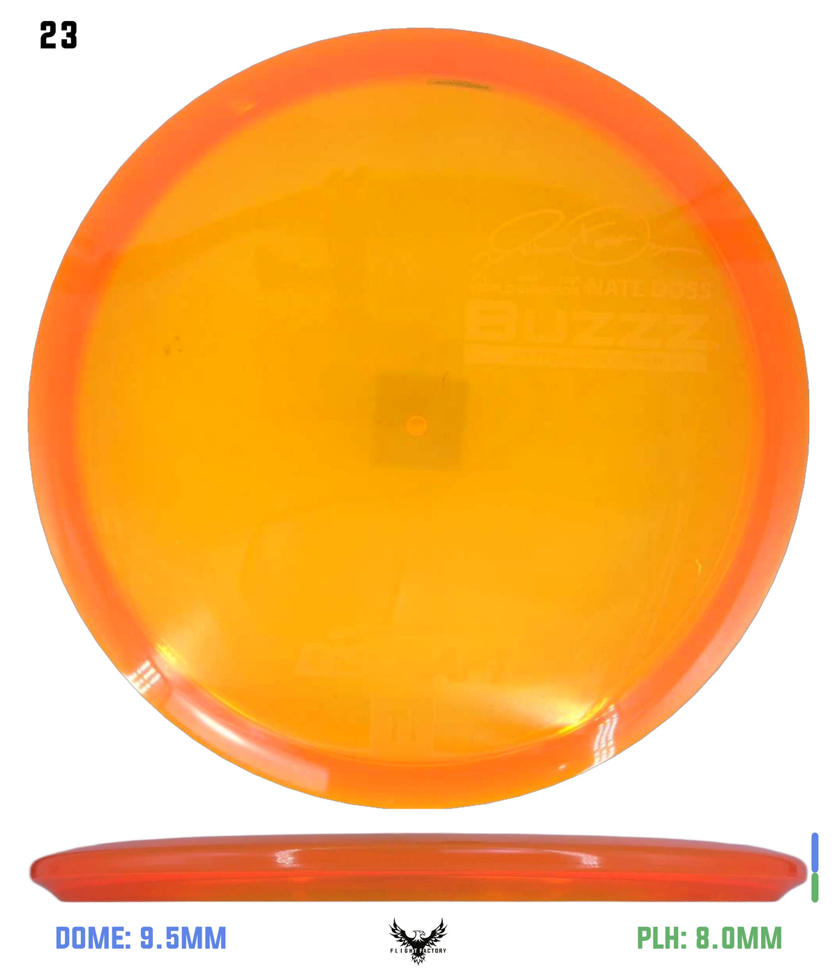 Discraft Nate Doss CryZtal Buzzz Re-Issue - 2026 Worlds Edition