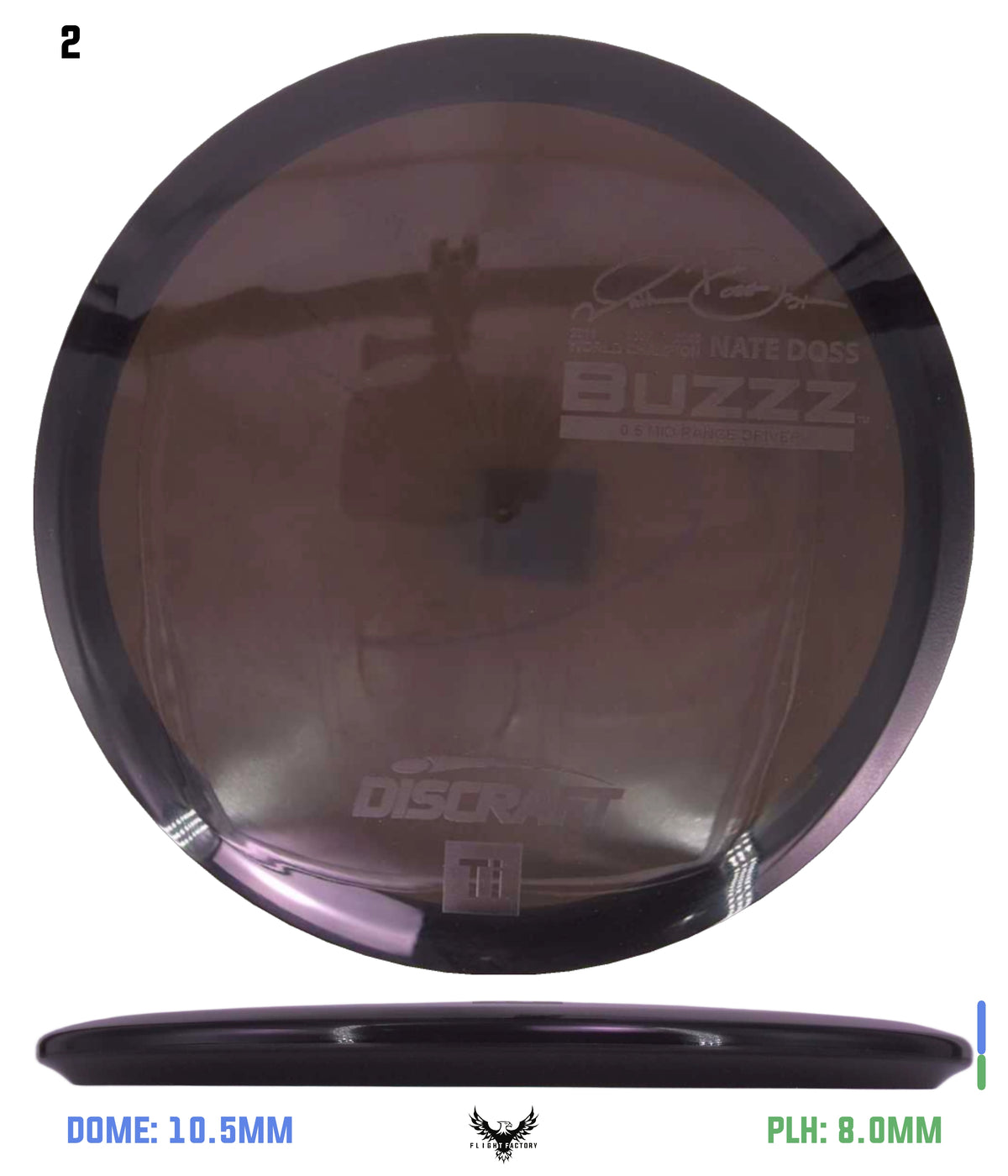 Discraft Nate Doss CryZtal Buzzz Re-Issue - 2026 Worlds Edition