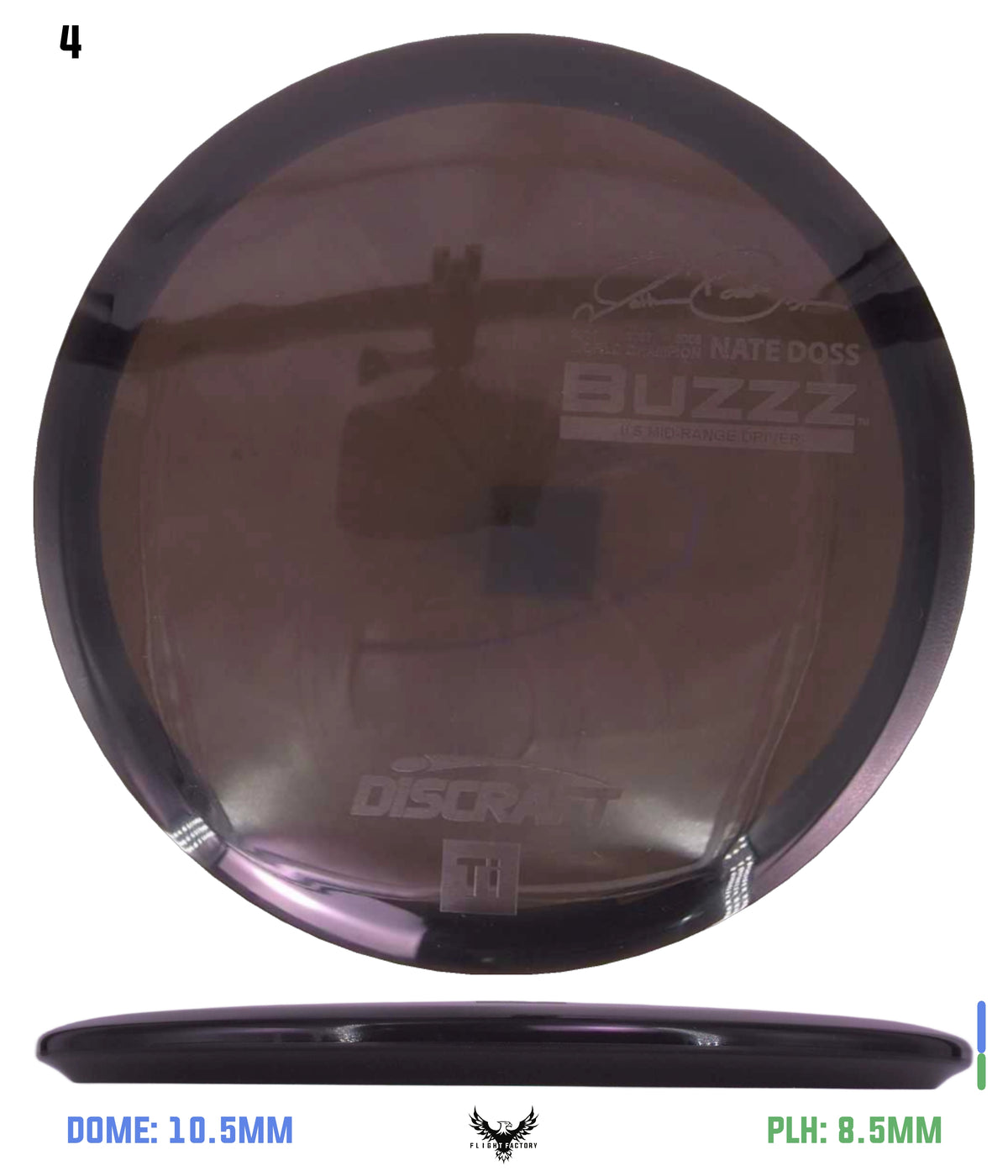 Discraft Nate Doss CryZtal Buzzz Re-Issue - 2026 Worlds Edition